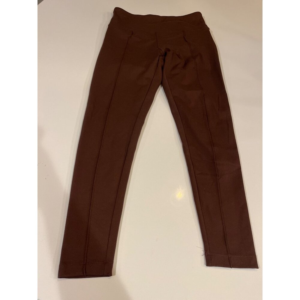 Kyodan Brown High-Waisted Leggings M Women 74% Polyester 26% Spandex